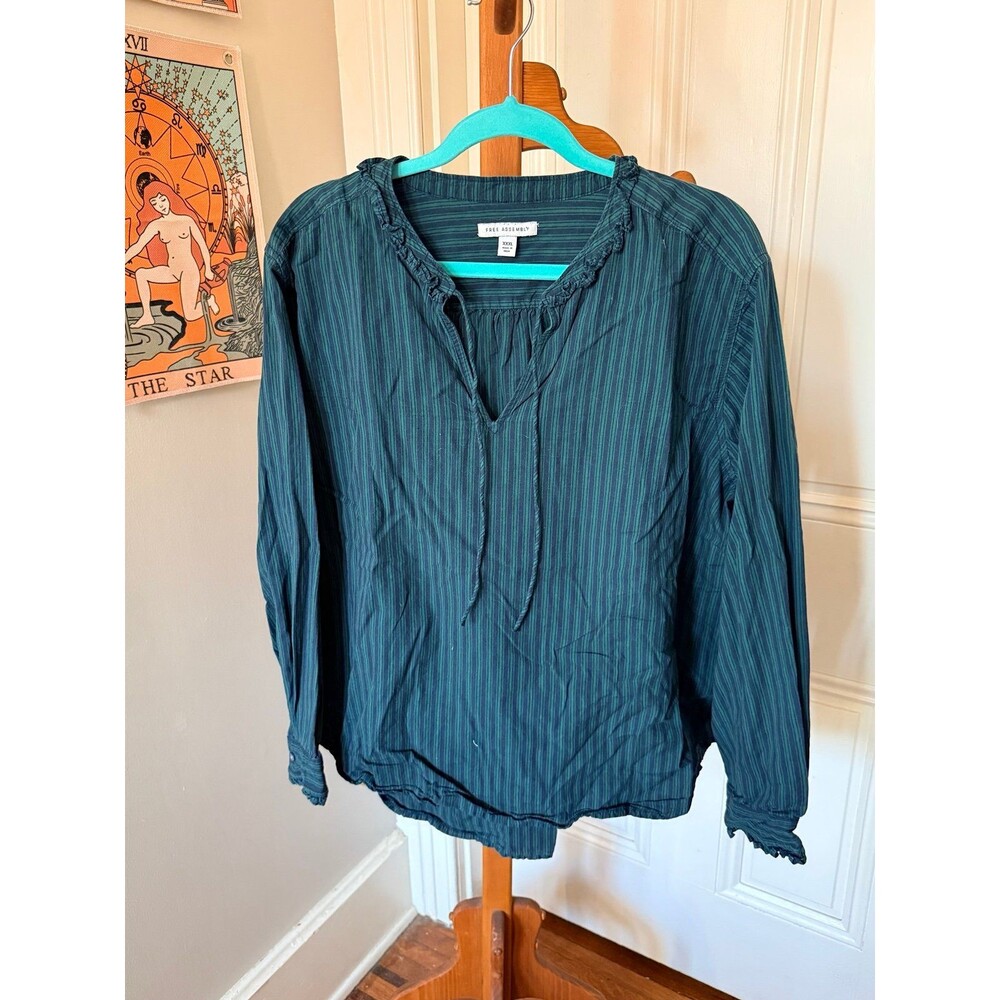 Free Assembly stripe blouse